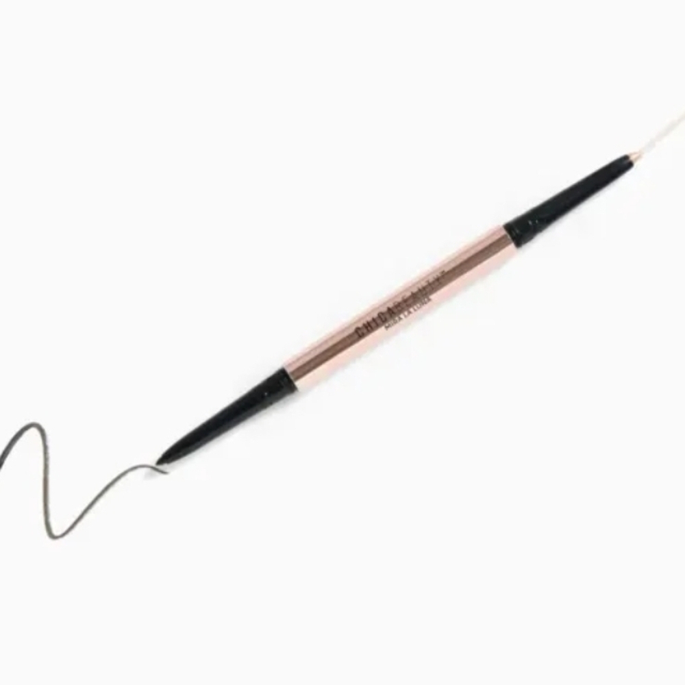 Chicabeauty - Dual-Ended Eyeliner Pencil in Black
